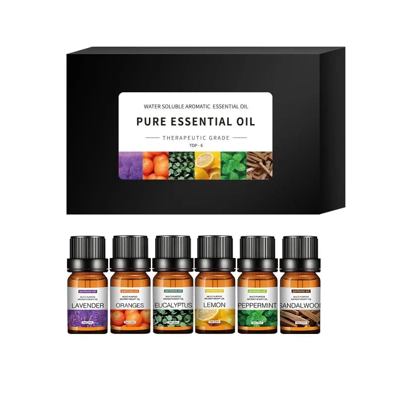 6 Flesjes Bundel Etherische Oliën Set - 6-Pack Geurtrend™ 200000581:75366552#6 PCS SET Geurtrend