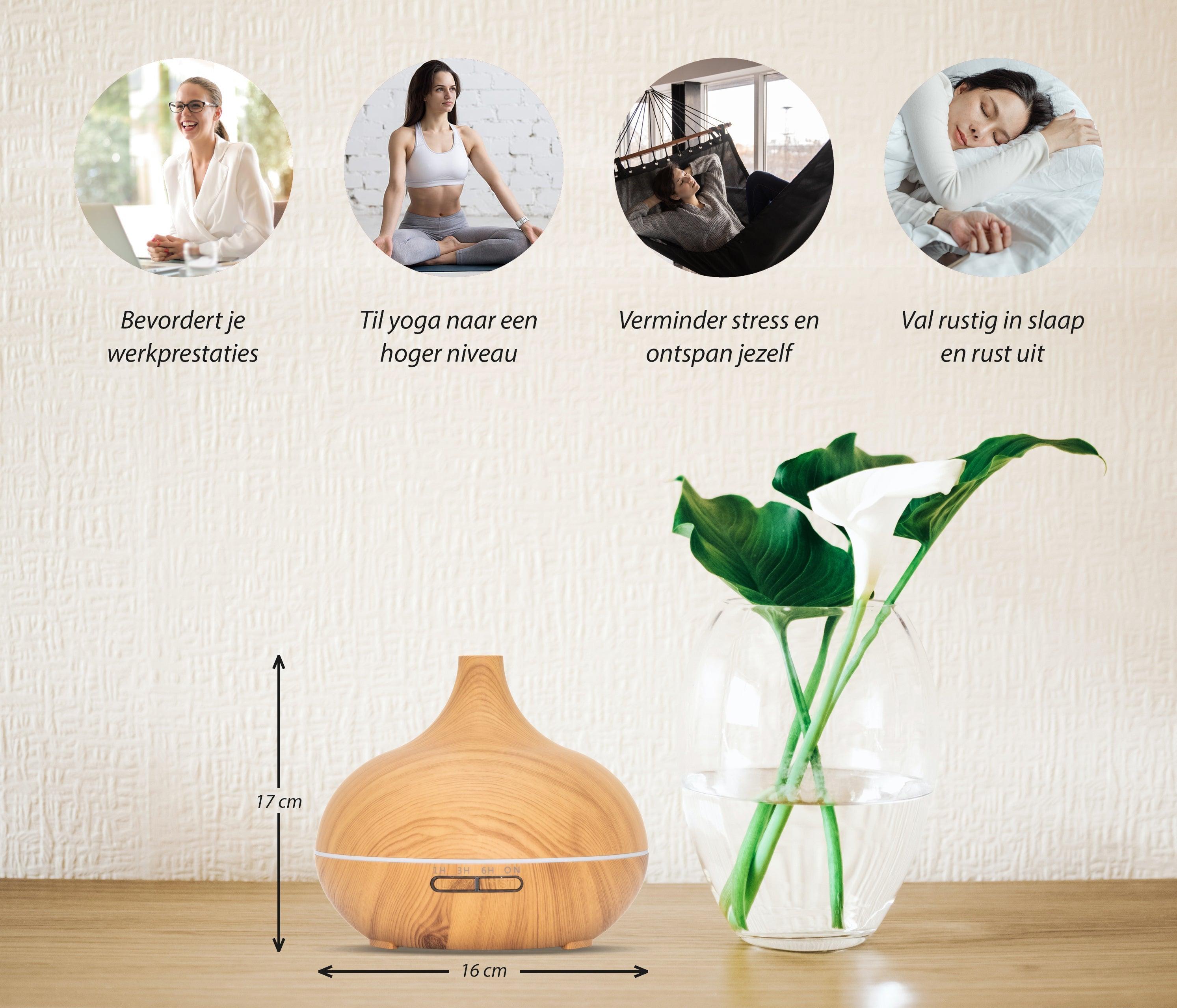 GEURTREND Essential Pro - Light Wood - Aroma Diffuser 7091048446694 5587.Essential Light Geurtrend