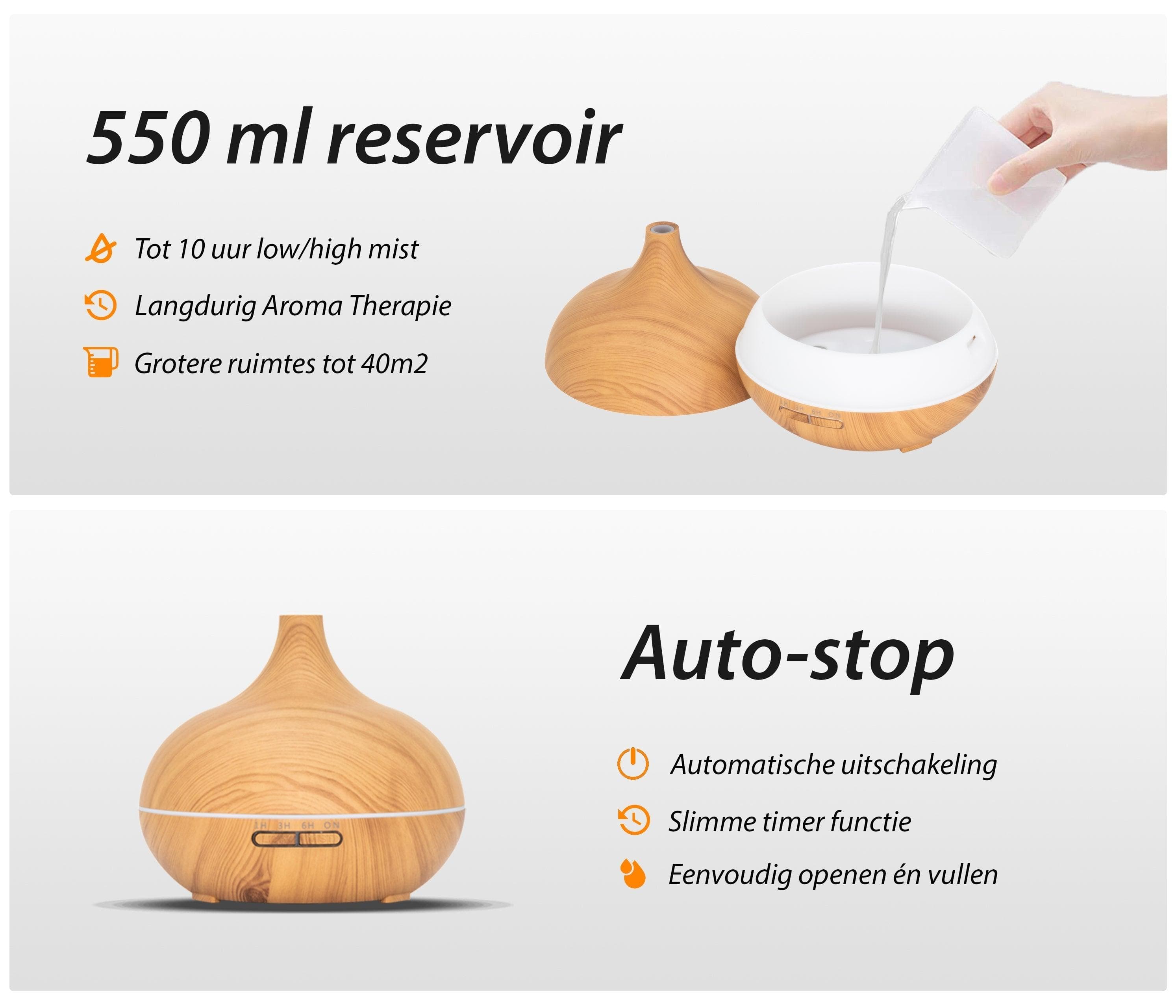 GEURTREND Essential Pro - Light Wood - Aroma Diffuser 7091048446694 5587.Essential Light Geurtrend