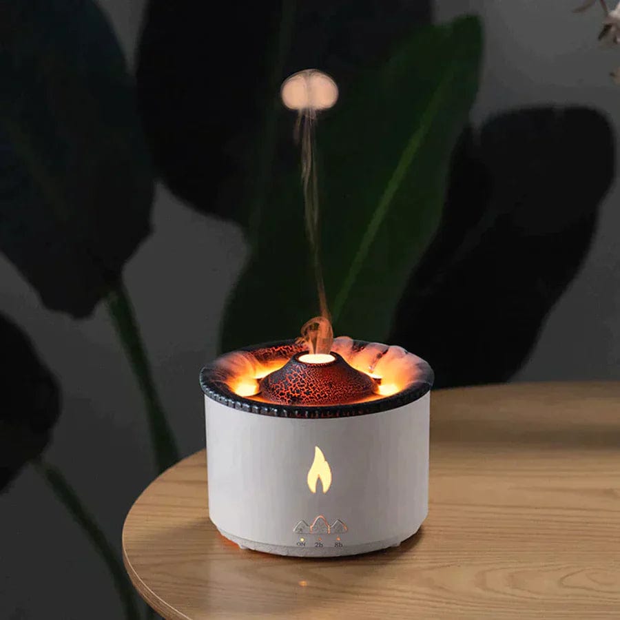 0 Geurtrend 3.0 - Luchtbevochtiger Aroma Diffuser Vulkaan Model Met Etherische oliën Geurtrend