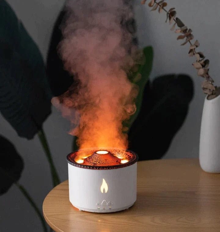 0 Geurtrend 3.0 - Luchtbevochtiger Aroma Diffuser Vulkaan Model Met Etherische oliën Geurtrend