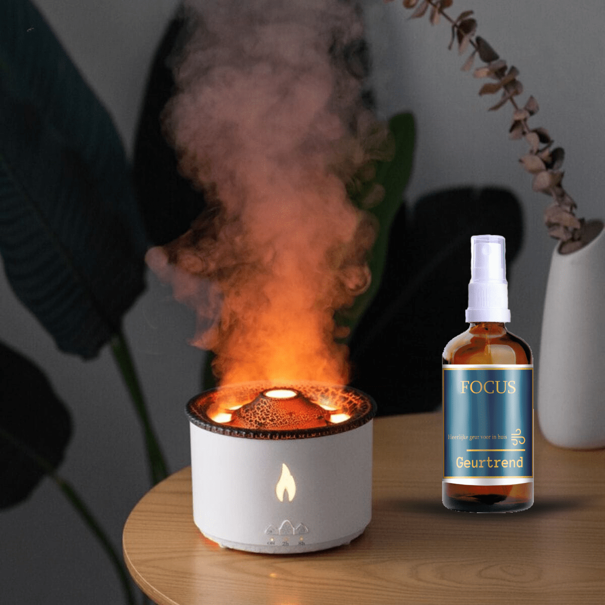 39050207 Geurtrend Vulkaan Aroma Diffuser | Creëer een heerlijke leefomgeving Geurtrend