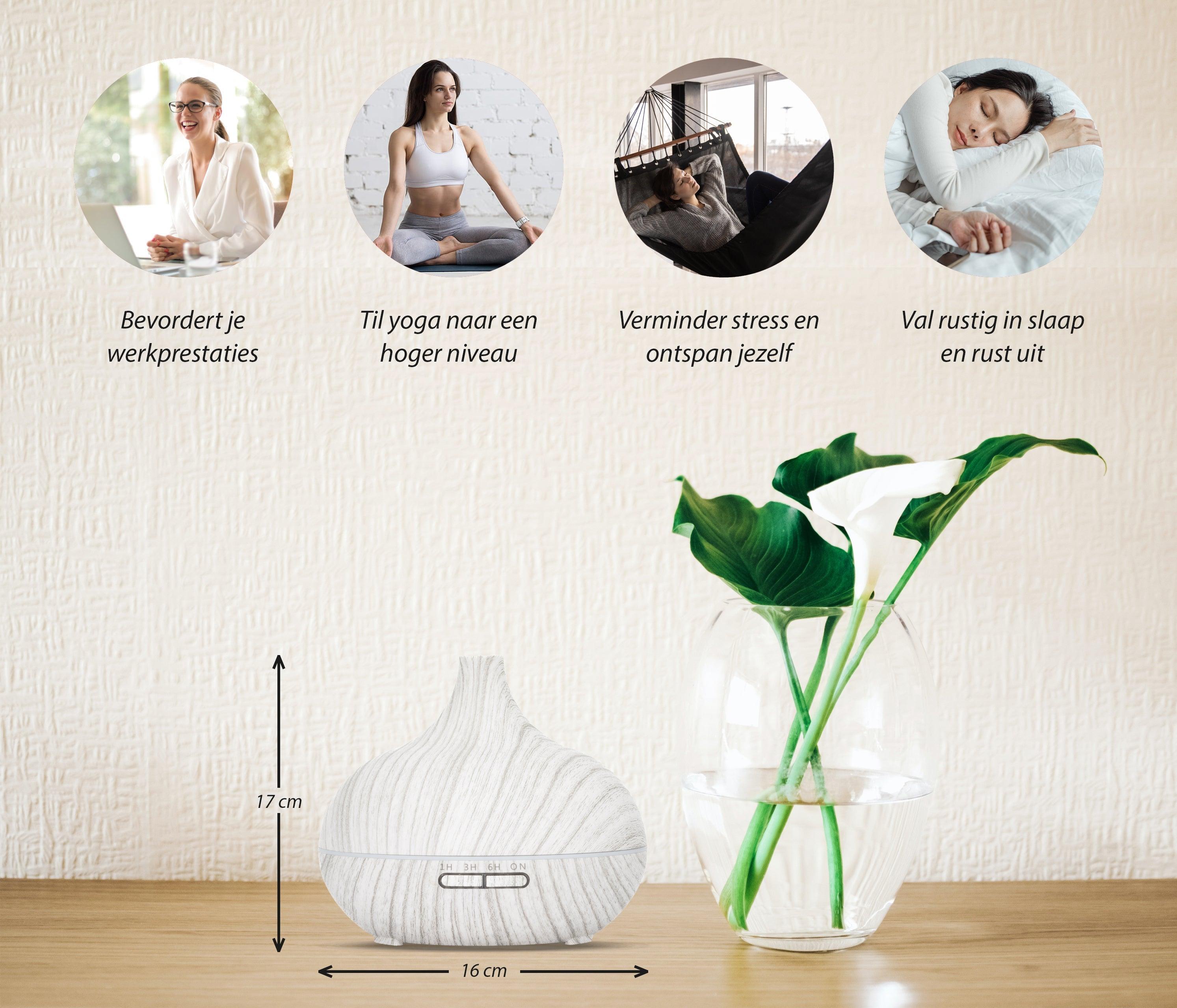 GEURTREND® Essential Pro - White Wood - Aroma Diffuser 7091049923415 5587.Essential White Geurtrend