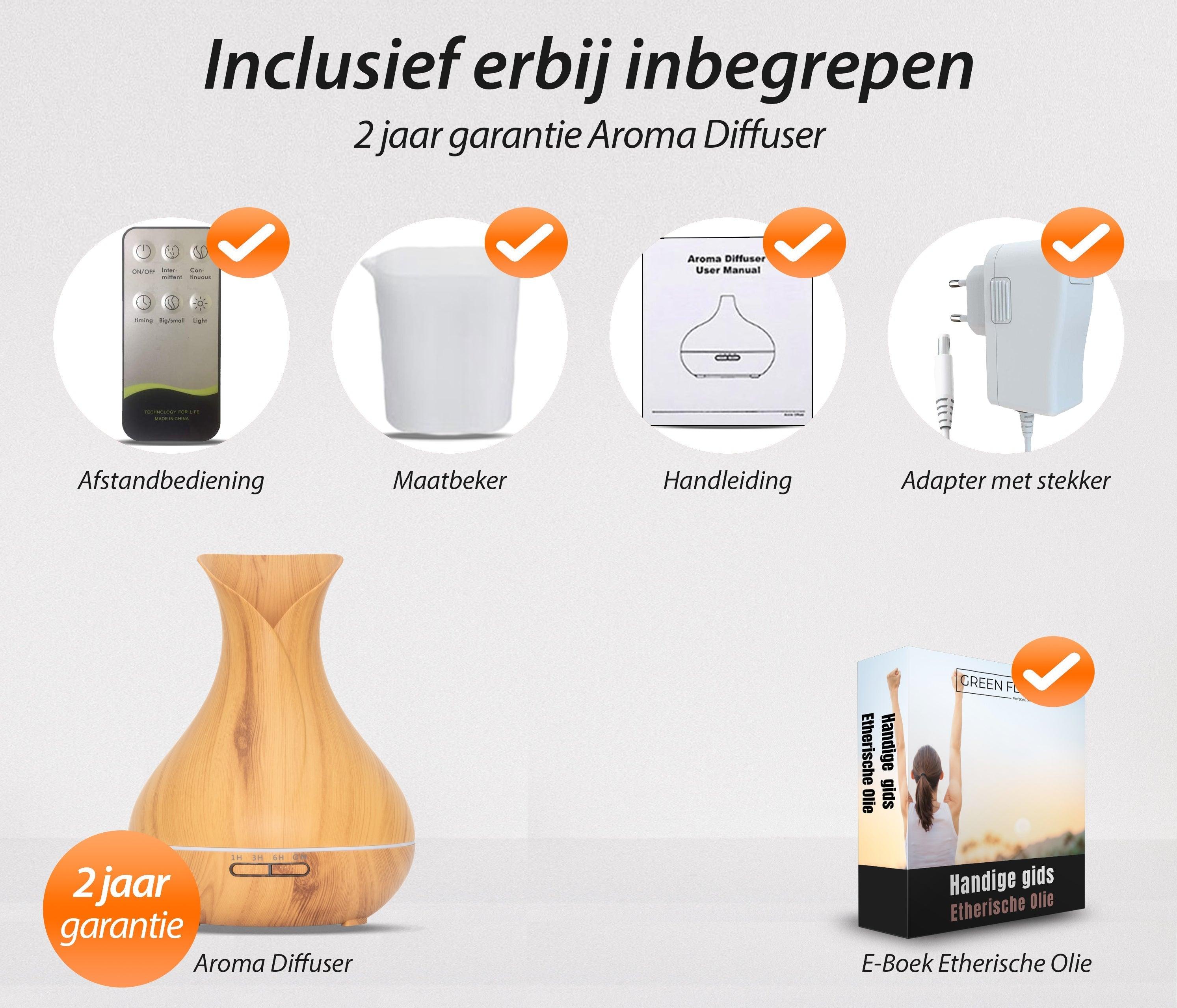 GEURTREND® Vitality Pro - Light Wood - Aroma Diffuser 7091048708211 5587.Vitality Light Geurtrend