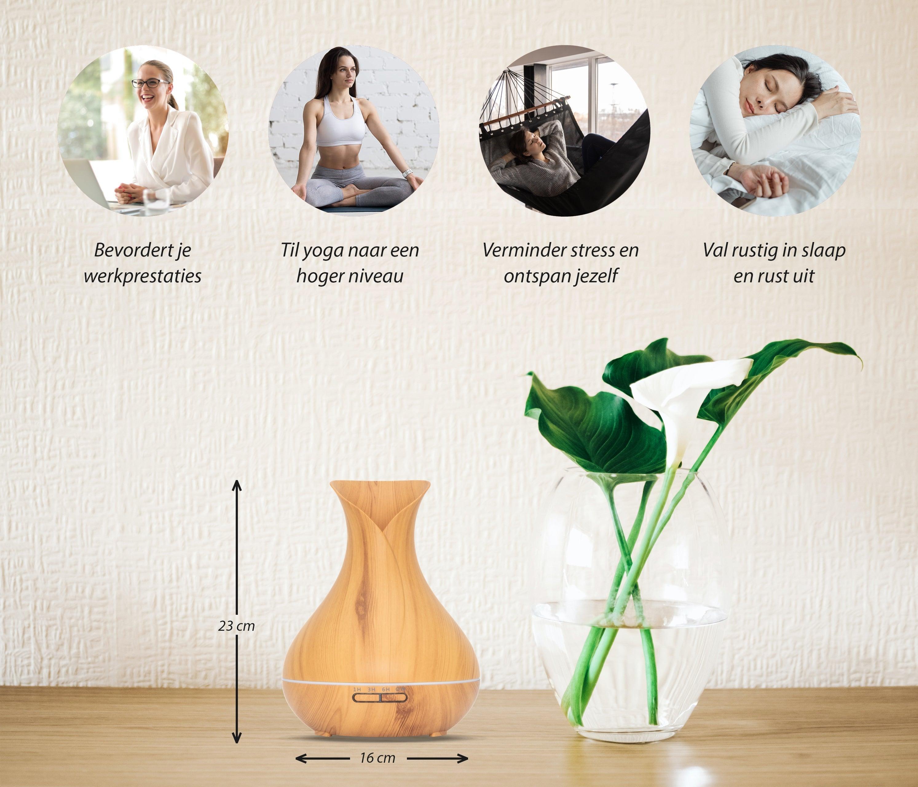 GEURTREND® Vitality Pro - Light Wood - Aroma Diffuser 7091048708211 5587.Vitality Light Geurtrend