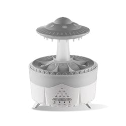 Regendruppel Aroma Diffuser Luchtbevochtiger Nachtlampje 350Ml 7 Kleuren Led Lamp Ultrasone Afstandsbediening Regenwolk Aroma Diffuser Geurtrend