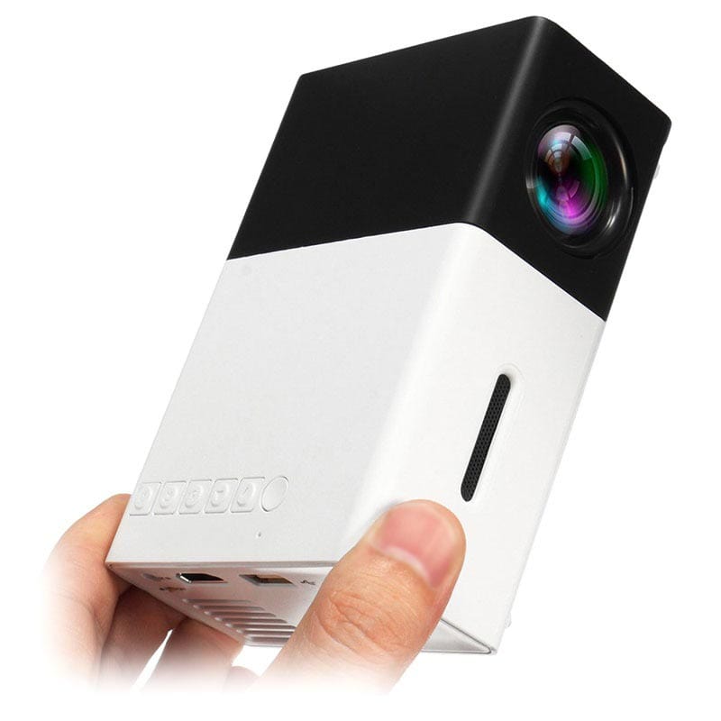 Zwart Trend MiniProjector™️ - Geniet van een magistrale thuisbioscoop! SKU_1700502132805_4 Geurtrend